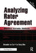 Analyzing Rater Agreement: Manifest Variable Methods [With CDROM] by Alexander Von Eye