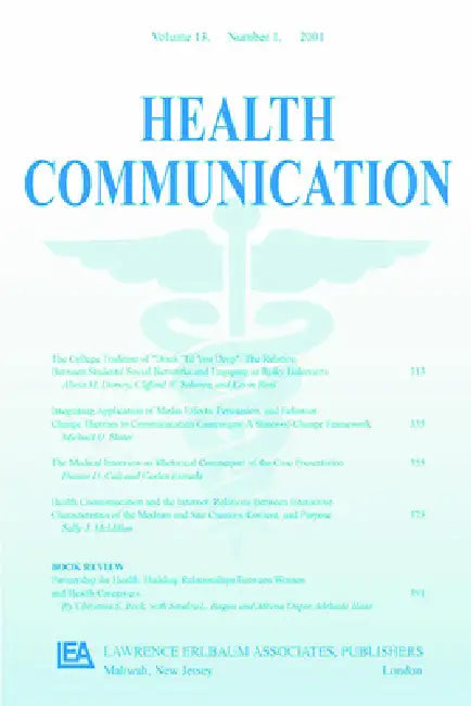 Coding Provider-Patient Interaction: A Special Issue of Health Communication by Teresa L. Thompson