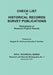 Check List of Historical Records Survey Publications. Bibliography of Research Projects Preports. W.P.A. Technical Series, Research and Records Biblio by Sargent B. Child, Dorothy P. Holmes