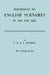 References to English Surnames in 1601 and 1602 by Frank K. Hitching