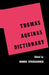 Thomas Aquinas Dictionary by Morris Stockhammer