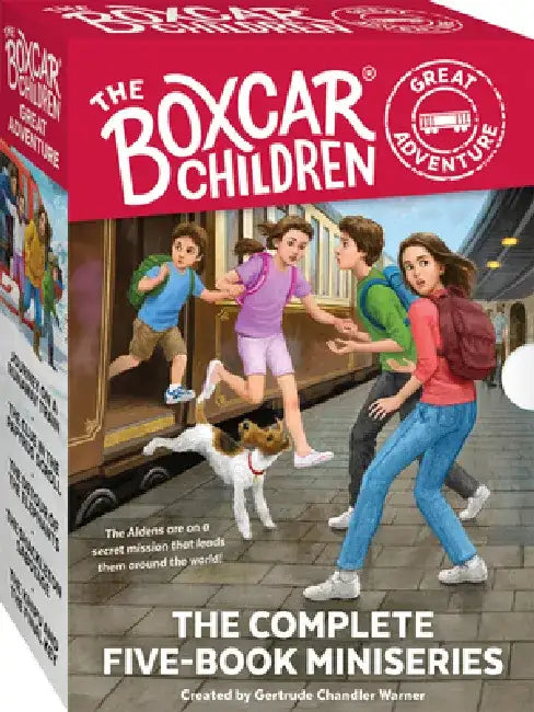 The Boxcar Children Great Adventure 5-Book Set by Gertrude Chandler Warner