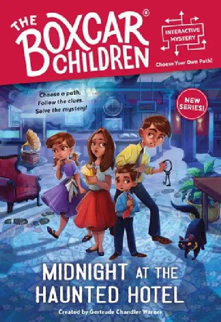 Midnight at the Haunted Hotel: A Boxcar Children Interactive Mystery by Gertrude Chandler Warner