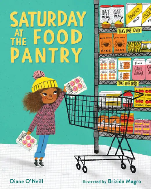 Saturday at the Food Pantry by Diane O'Neill, Brizida Magro