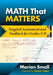 Math That Matters: Targeted Assessment and Feedback for Grades 3-8 by Marian Small, Damian Cooper