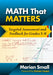 Math That Matters: Targeted Assessment and Feedback for Grades 3-8 by Marian Small, Damian Cooper