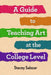 A Guide to Teaching Art at the College Level by Stacey Salazar