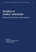 Studies in Arthur Schnitzler: Centennial Commemorative Volume by Herbert W. Reichert