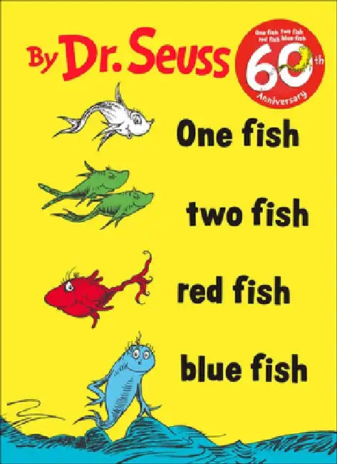One Fish, Two Fish, Red Fish, Blue Fish by Dr Seuss