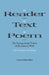 The Reader, the Text, the Poem: The Transactional Theory of the Literary Work by Louise M. Rosenblatt