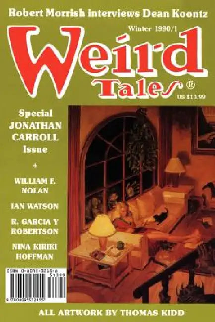 Weird Tales 299 (Winter 1990/1991) by Darrell Schweitzer, Jonathan Carroll, William F. Nolan