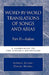 Word-by-Word Translations of Songs and Arias, Part II: Italian: A Companion to the Singer's Repertoire by Daniel Harris, Arthur Schoep