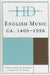 Historical Dictionary of English Music: Ca. 1400-1958 by Charles Edward McGuire, Steven E. Plank