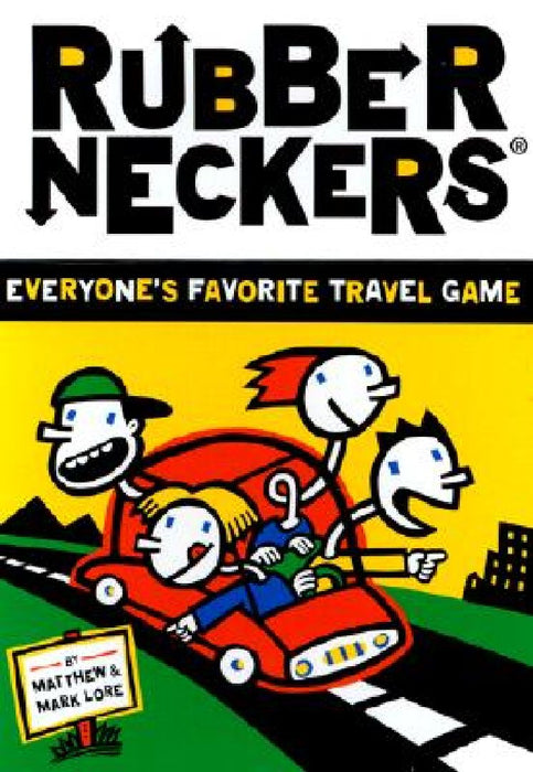Rubberneckers: Everyone's Favorite Travel Game -- A Fun and Entertaining Road Trip Game for Kids, Great for Ages 8+ - Includes a Full Set of Travel-Re by Robert Zimmerman