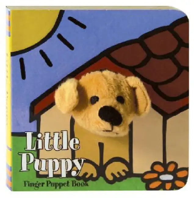 Little Puppy: Finger Puppet Book by Chronicle Books