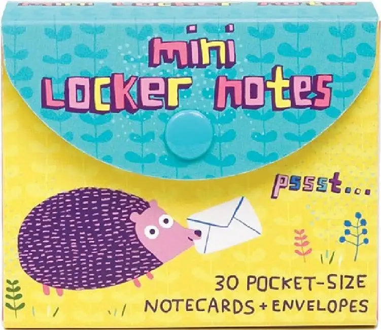 Mini Locker Notes [With Envelope] by Peagreen
