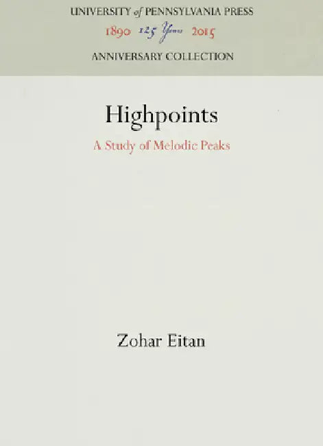 Highpoints by Zohar Eitan