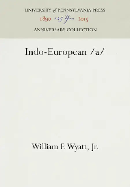 Indo-European /A by Jr.