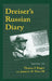 Dreiser's Russian Diary by Theodore Dreiser, Thomas P. Riggio, III