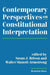 Contemporary Perspectives on Constitutional Interpretation by Susan J. Brison