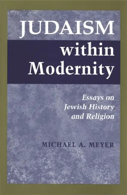 Judaism within Modernity: Essays on Jewish History and Religion by Michael A. Meyer