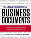 The AMA Handbook of Business Documents: Guidelines and Sample Documents That Make Business Writing Easy by Kevin Wilson