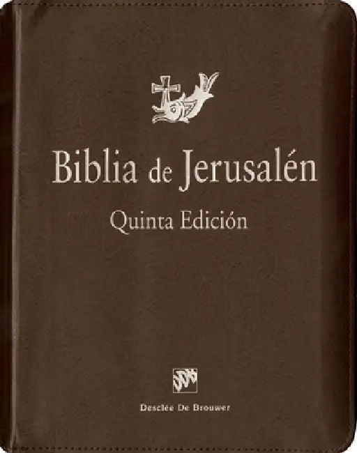 Biblia de Jerusalén 5a Edición: Con Funda Y Cierre de Cremallera by Various