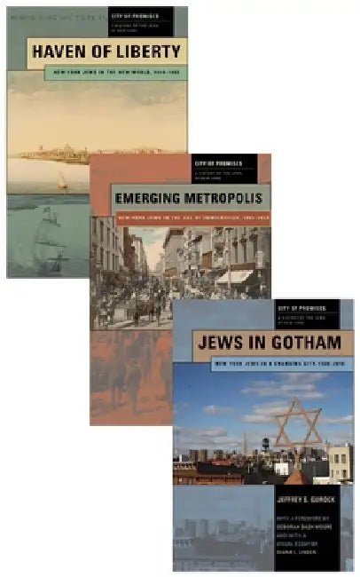 City of Promises: A History of the Jews of New York, 3-Volume Box Set by Howard B. Rock, Deborah Dash Moore, Jeffrey S. Gurock