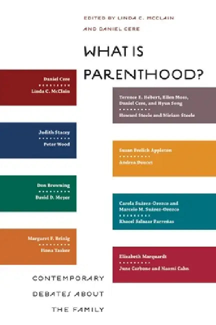 What Is Parenthood?: Contemporary Debates about the Family by Linda C. McClain, Daniel Cere