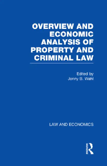 Law & Economics by Jenny B. Wahl