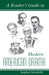 Reader's Guide to Modern American Drama by Sanford Sternlicht