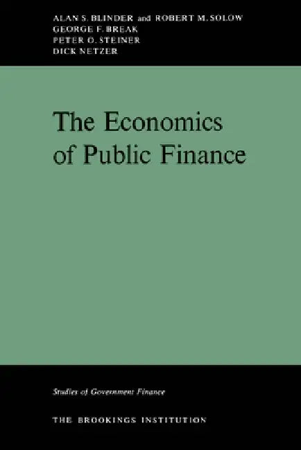 Economics Of Public Finance by Alan Blinder