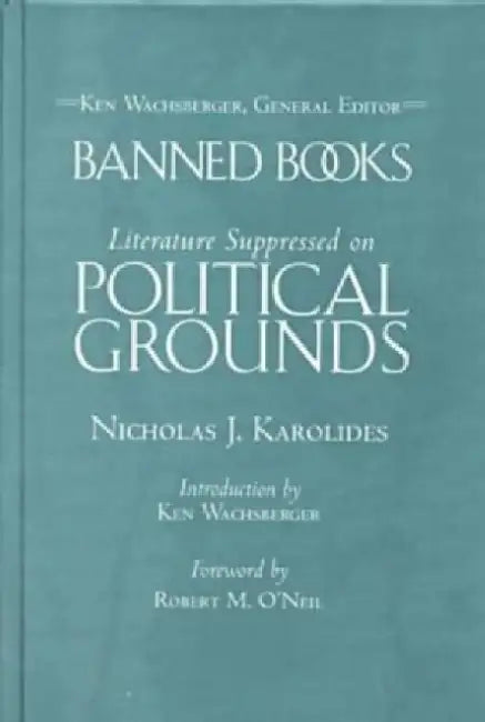 Banned Books Literature Suppressed On Political Grounds 
