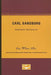 Carl Sandburg - American Writers 97: University of Minnesota Pamphlets on American Writers by Gay Wilson Allen