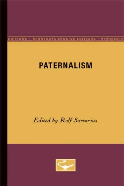 Paternalism by Rolf Sartorius