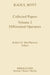 Raoul Bott: Collected Papers: Volume 2: Differential Operators by Robert D. MacPherson