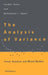 The Analysis of Variance: Fixed, Random and Mixed Models by Hardeo Sahai
