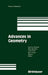 Advances in Geometry: Volume 1 by Jean-Luc Brylinski