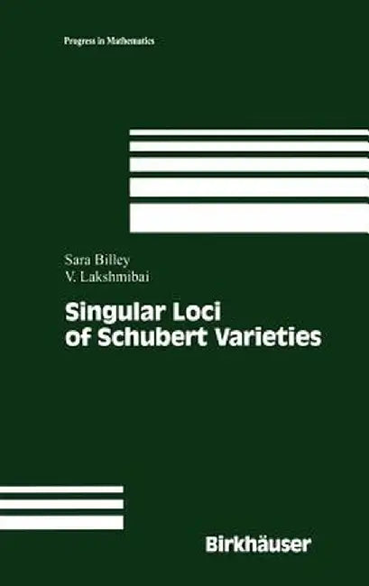 Singular Loci of Schubert Varieties by Sara Sarason