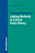 Linking Methods in Critical Point Theory by Martin Schechter