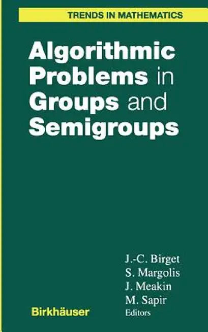 Algorithmic Problems in Groups and Semigroups by Jean-Camille Birget