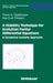 A Stability Technique for Evolution Partial Differential Equations: A Dynamical Systems Approach by Victor A. Galaktionov