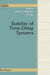 Stability of Time-Delay Systems by Keqin Gu