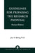 Guidelines for Preparing the Research Proposal by John H. Behling