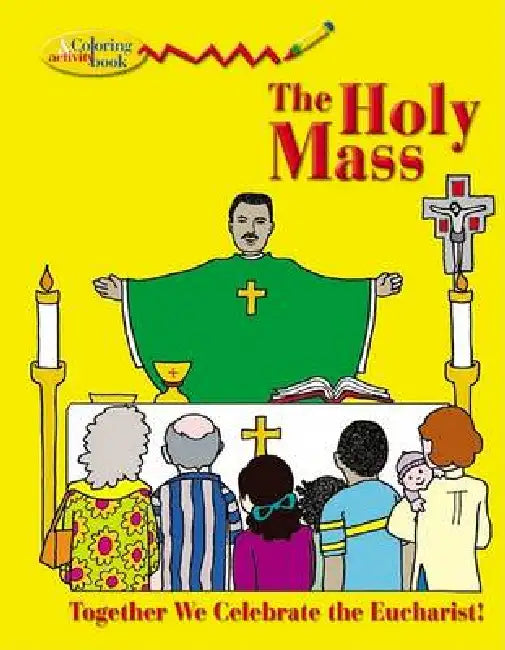 Holy Mass Color Activity (5 Pk) by Fsp Hirsch Ancila, Fsp Richards Virginia