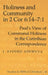 Holiness and Community in 2 Cor 6:14-7:1: Paul's View of Communal Holiness in the Corinthian Correspondence by Hemchand Gossai, J. Ayodeji Adewuya