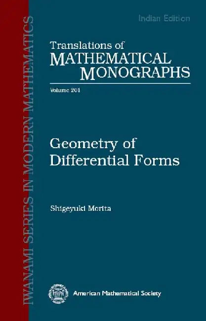 Geometry of Differential Forms by Morita, Shigeyuli