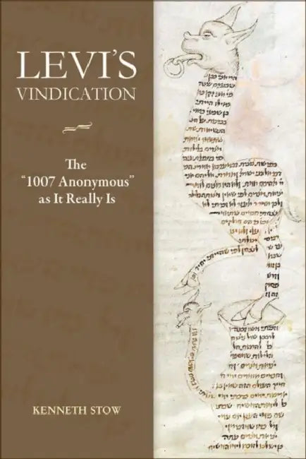 Levi's Vindication: The 1007 Anonymous 'as It Really Is' by Kenneth R. Stow