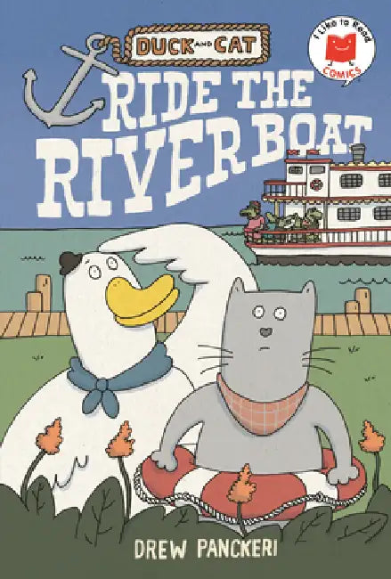 Duck and Cat Ride the Riverboat by Drew Panckeri, Drew Panckeri