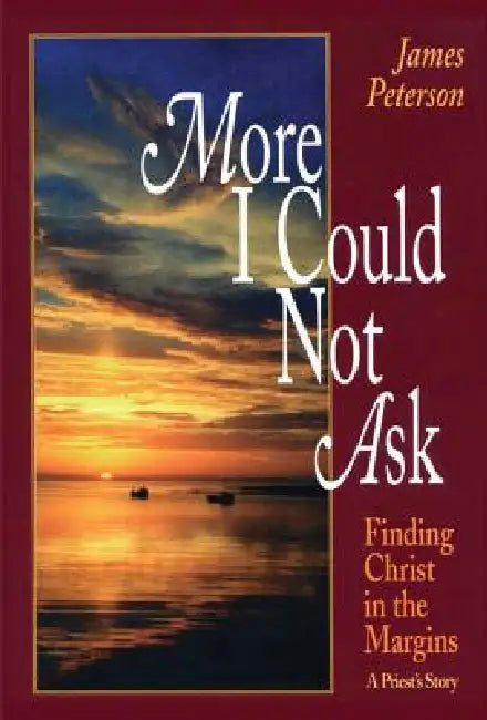 More I Could Not Ask Finding Christ in the Margins: A Priest's Story by James Peterson